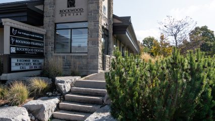 Rockwood Medical Centre clock tower